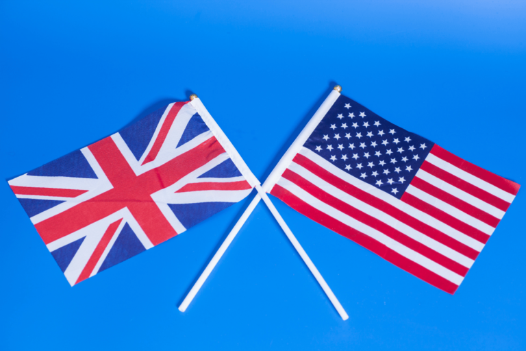 Inglês britânico Vs inglês Americano